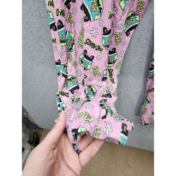 Scooby-Doo! Pink Cartoon Print Pajama Pants For Adults Size 2X - Picture 3 of 6
